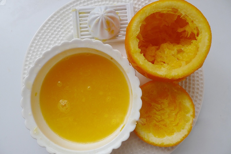 cách làm kem cam