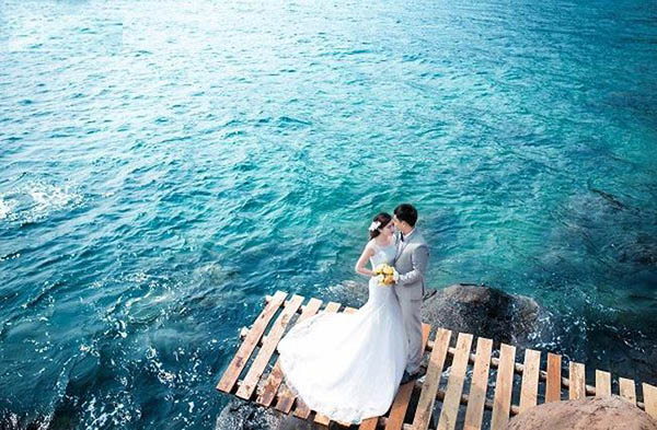 Top địa điểm chụp ảnh cưới đẹp nhất Vũng Tàu. 