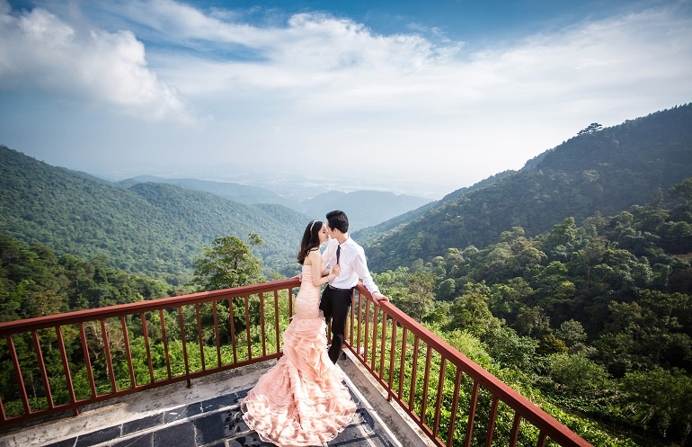 Địa điểm chụp ảnh cưới lãng mạn nhất Tam Đảo.