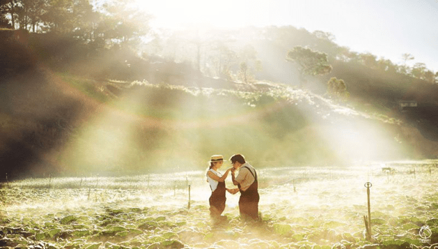 Top những địa điểm chụp ảnh cưới lãng mạn tại Đà Lạt.