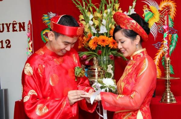 Những phong tục tập quán trong ngày cưới xin của người Việt Nam.