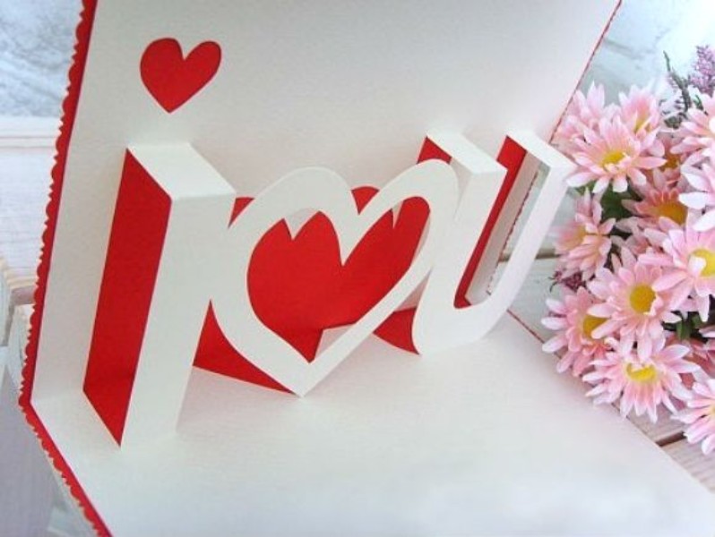 Cách làm thiệp Valentine thay cho tình yêu chất chứa trong lòng