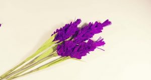 Hướng dẫn làm hoa oải hương vô cùng đơn giản