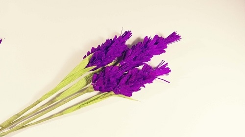 Hướng dẫn làm hoa oải hương vô cùng đơn giản