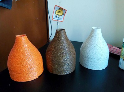 Hướng dẫn làm đèn trang trí từ những vỏ chai nhựa cũ 