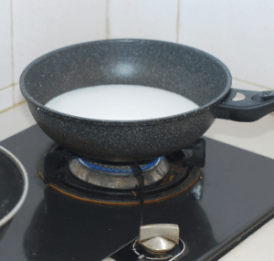 cách làm món cốm dẹp trộn dừa