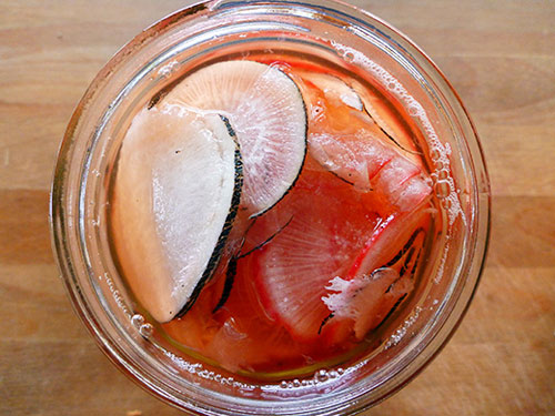 Cách muối củ cải ngâm chua ngọt