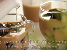 Cách làm trà sữa thạch rau câu mát lạnh
