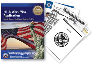 Định cư Mỹ với chương trình visa H1B rất dễ dàng