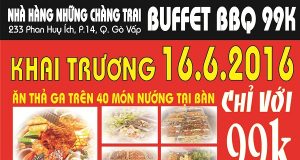 Những ai đam mê đồ nướng đừng bỏ qua 5 nhà hàng này tại thành phố Hồ Chí Minh