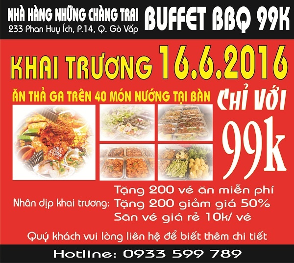 Những ai đam mê đồ nướng đừng bỏ qua 5 nhà hàng này tại thành phố Hồ Chí Minh