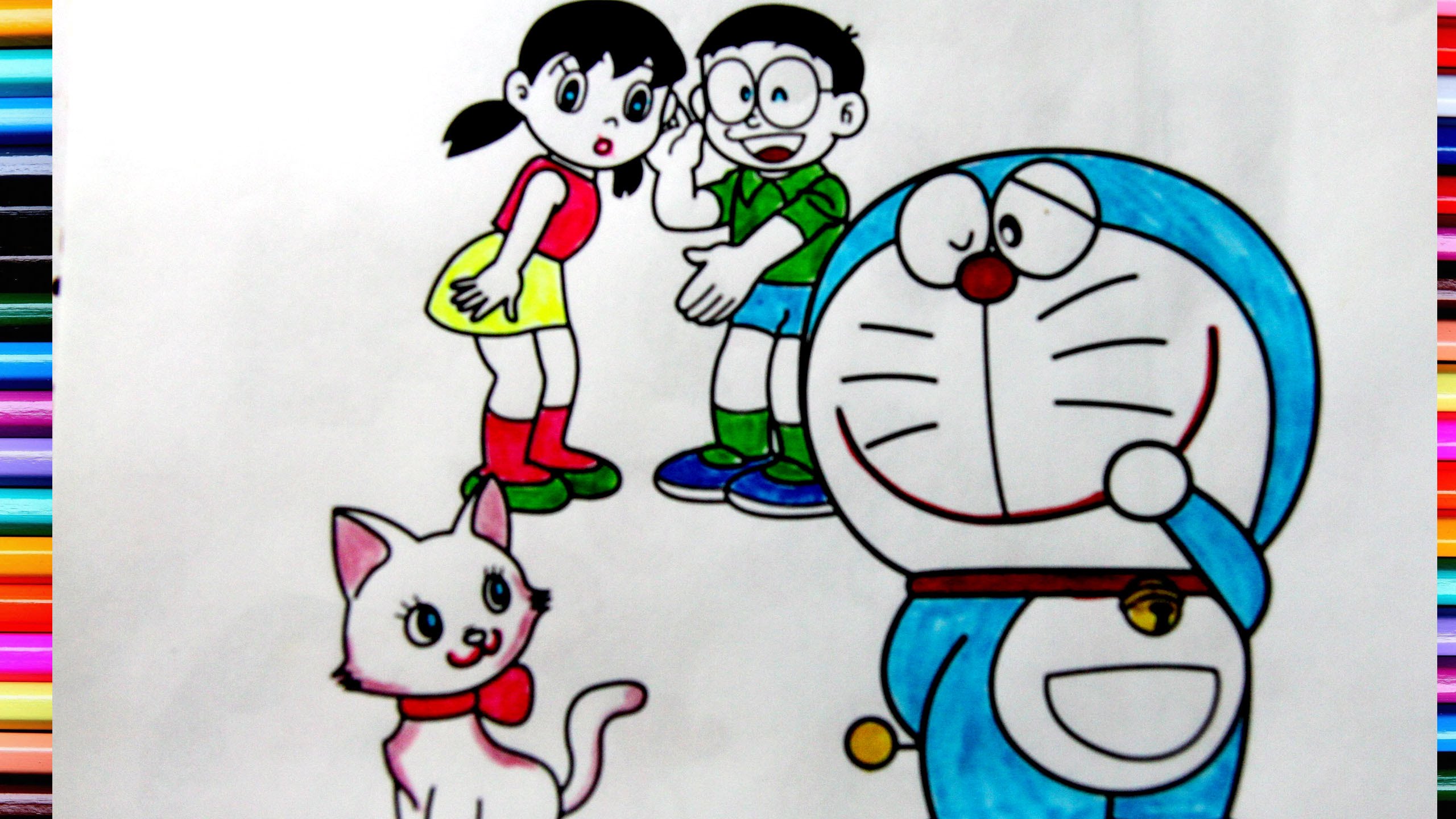 hình tô màu Nobita