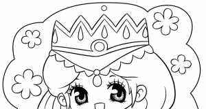Tuyển tập 50 hình tô màu công chúa Chibi hấp dẫn bé trong giờ giải lao