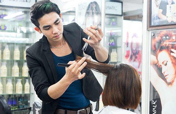 học cắt tóc tại Hà Nội